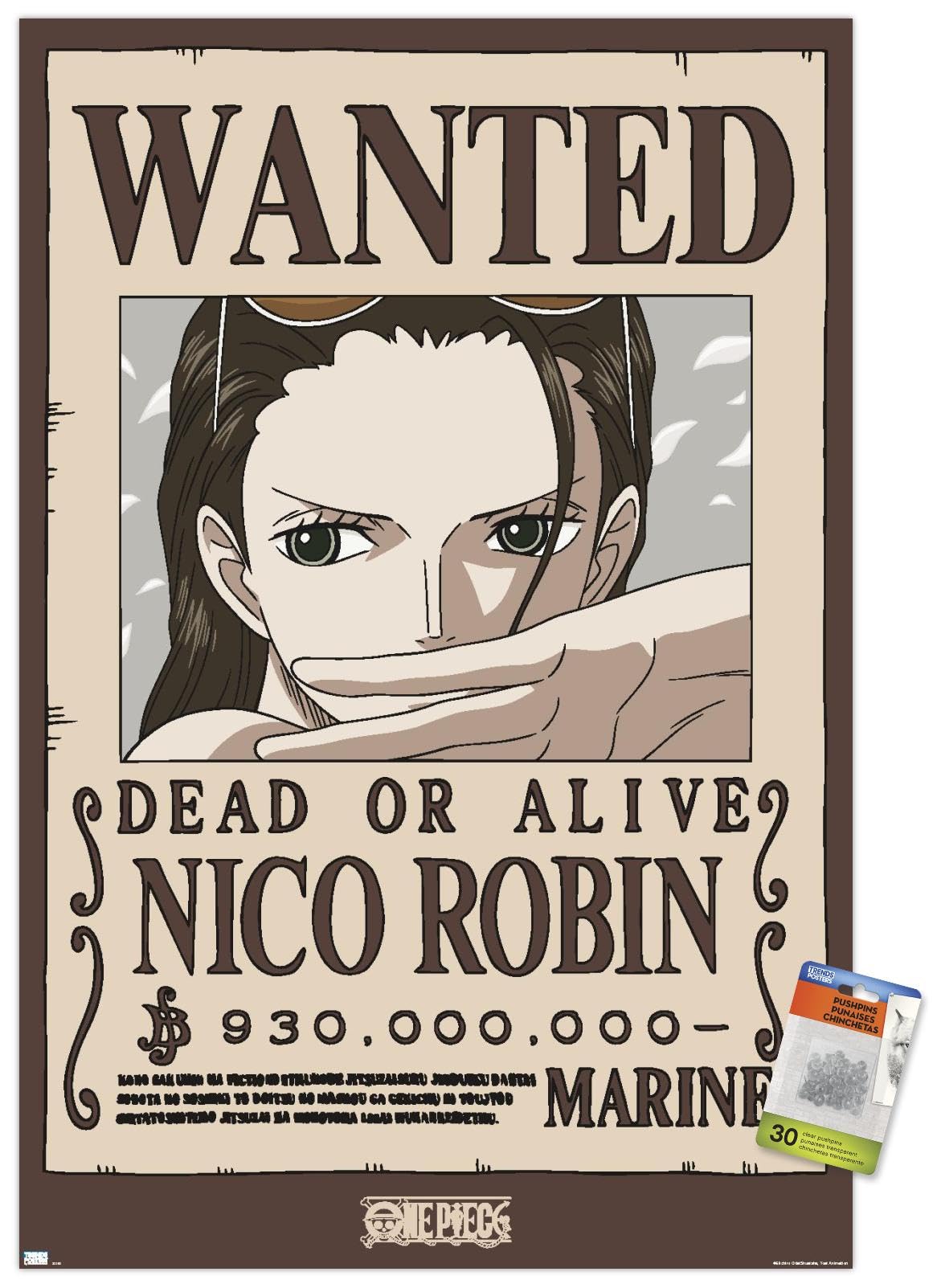 Amazon.com: Trends International One Piece - Nico Robin Wanted